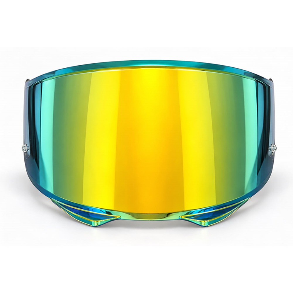 Kask Camı (Vizör) NCR M73 Çene Sabit Gözlüklü Model (Gold)
