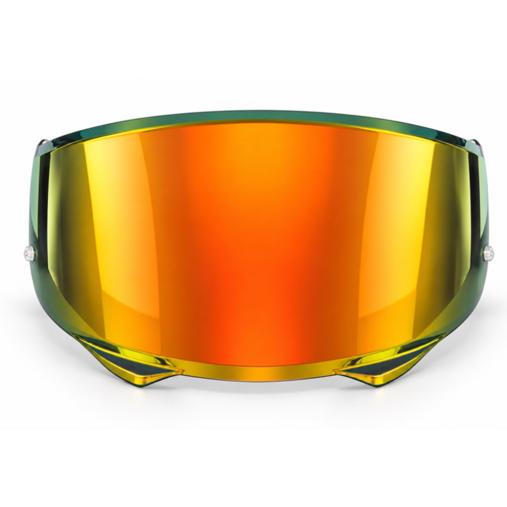 Kask Camı (Vizör) NCR M73 Çene Sabit Gözlüklü Model (Kırmızı)