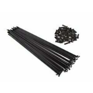 Bisiklet Jant Teli 2X255 Siyah (36 Adet)