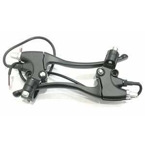 Şarzlı STMAX Kütük+Fren Kolu Siyah Sağ-Sol